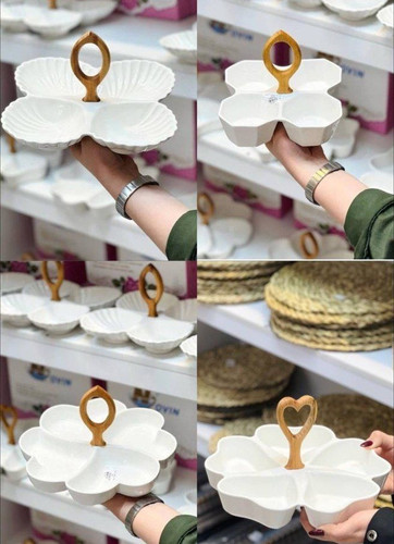 اردو سرامیکی دسته چوبی جنس درجه یک