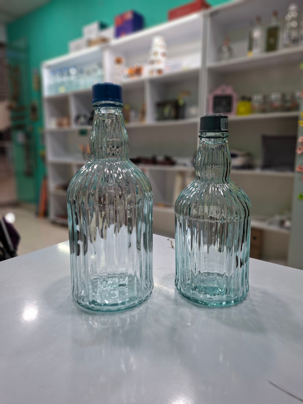 بطری شیشه ای آبغوره و سرکه شاینی
