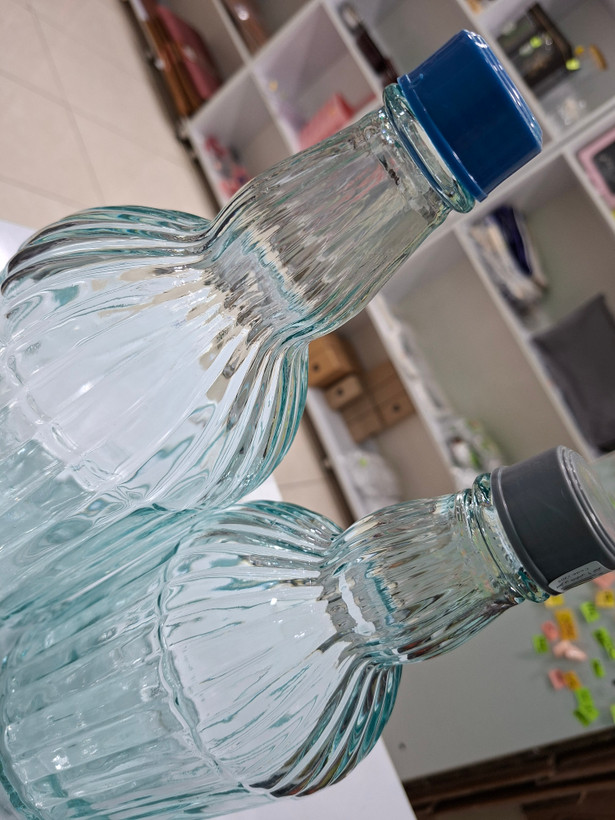 بطری شیشه ای آبغوره و سرکه شاینی