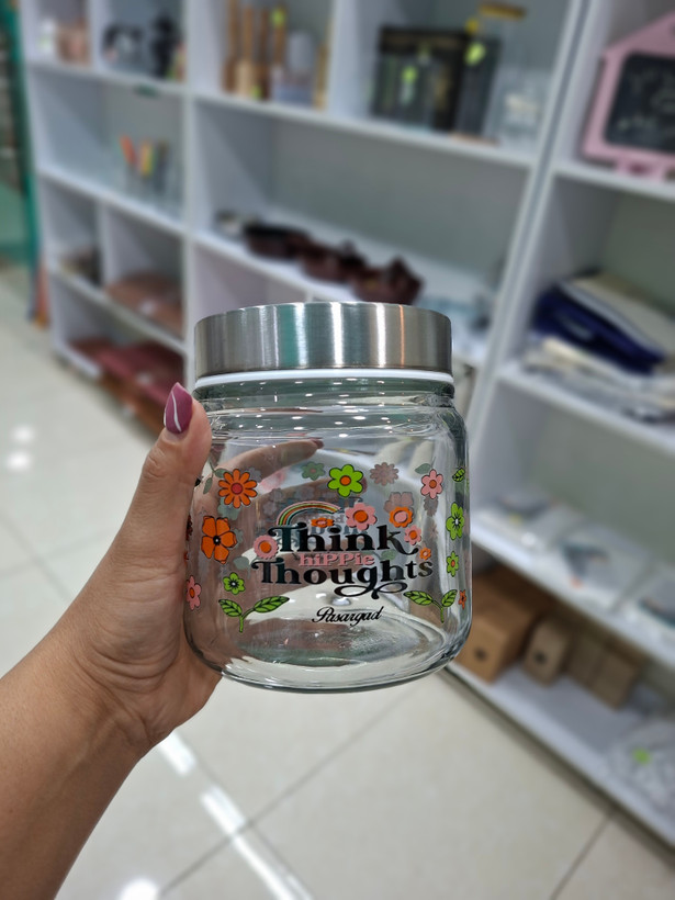 بانکه شیشه ای درب استیل