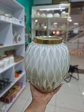 گلدان لب برنجی مدل درنا